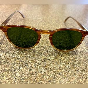 Garrett Leight Kinney 49[]21 Brown Sunglasses MC AUTHENTIC